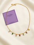Multicolor Charm Necklace