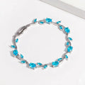 Mermaid Silver Plated Tulip Bracelet