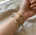 Aesthetic Butterfly Charm Bracelet