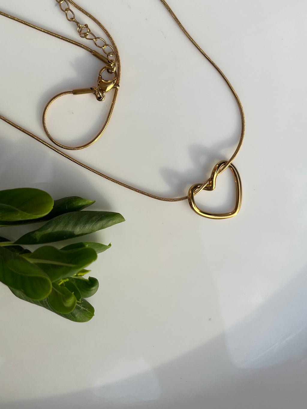 Golden Heart Pendent
