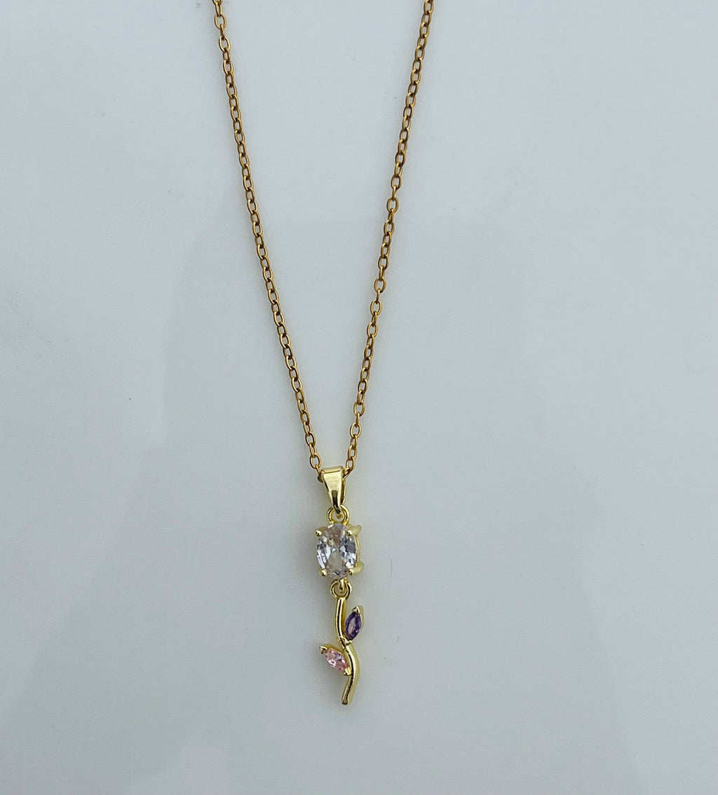 Luxe White Tulip Bracelet