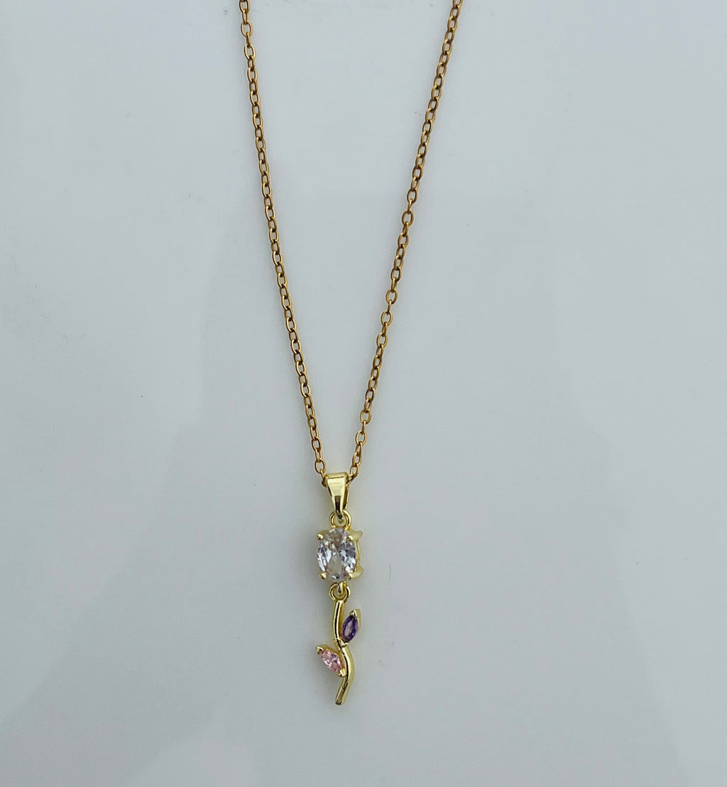 Luxe White Tulip Bracelet