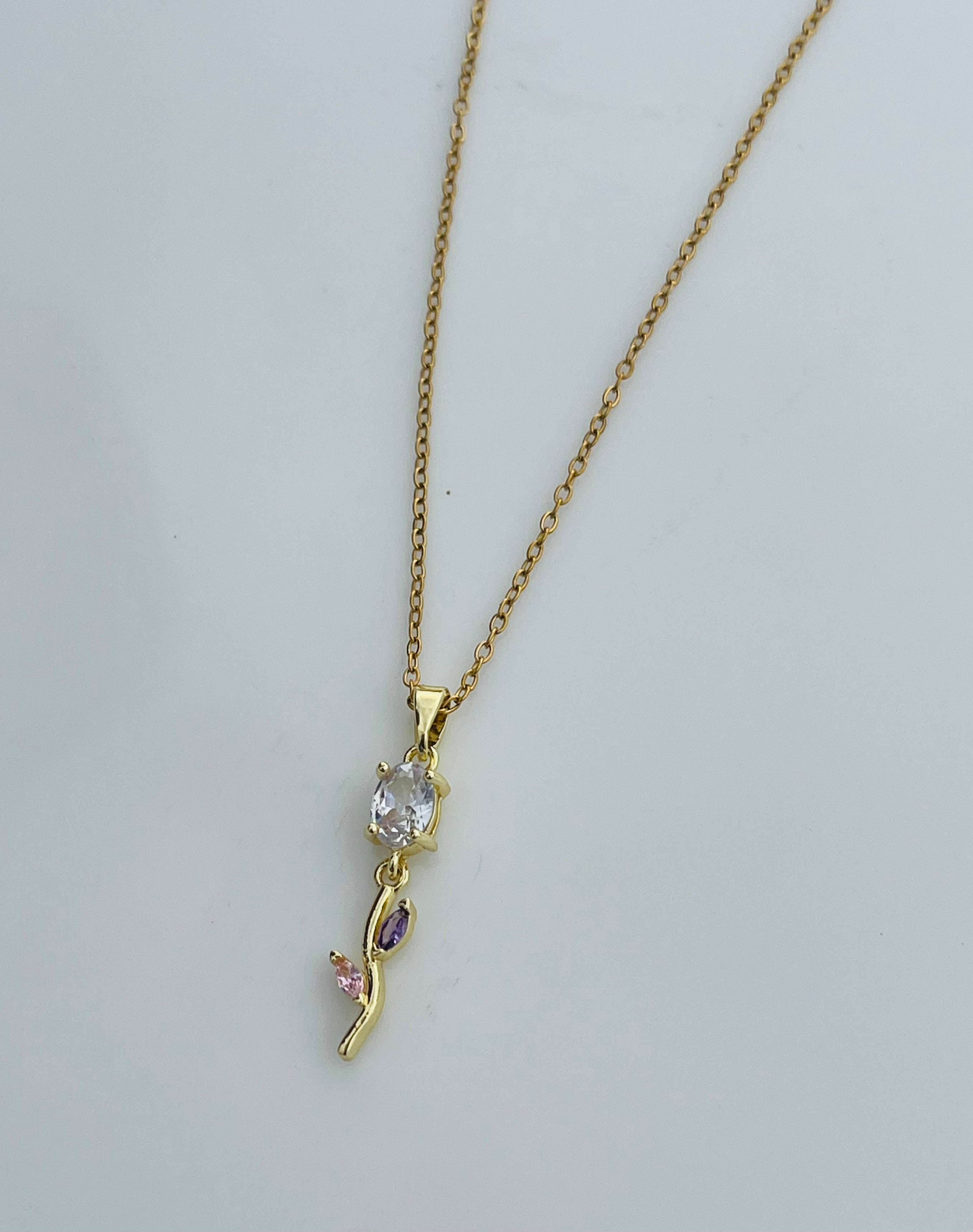 Luxe White Tulip Bracelet