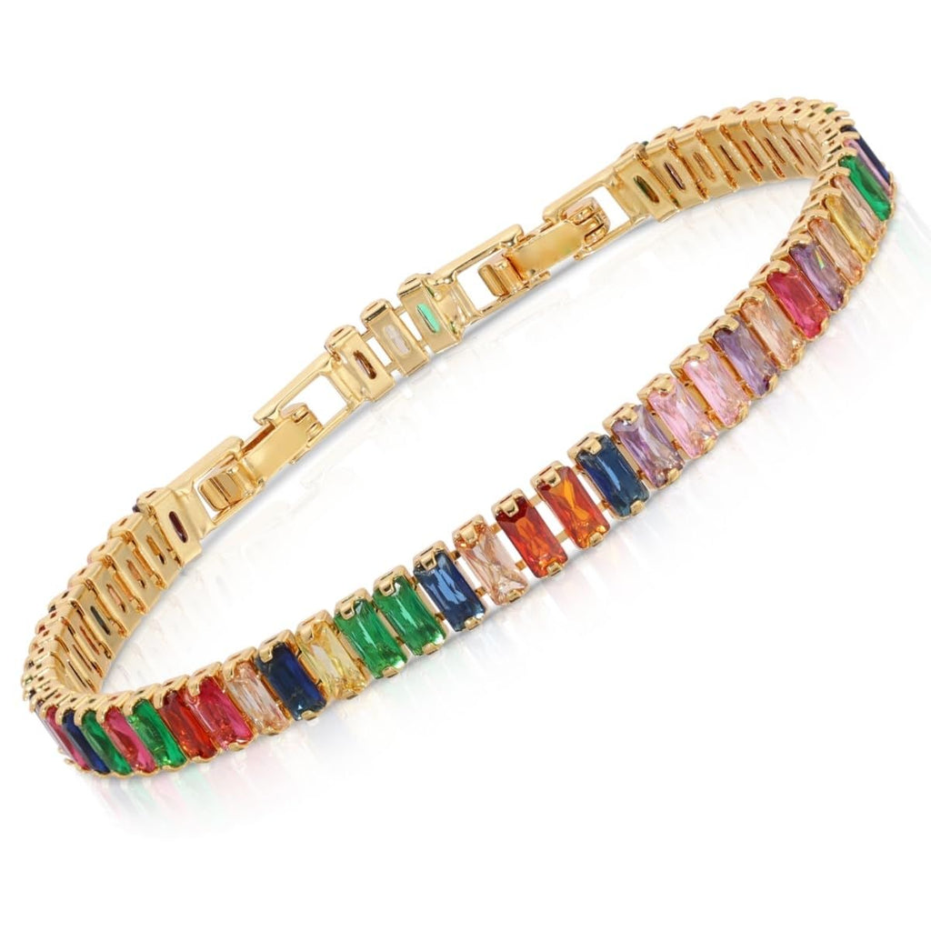 Multi-Colour Tennis Bracelet