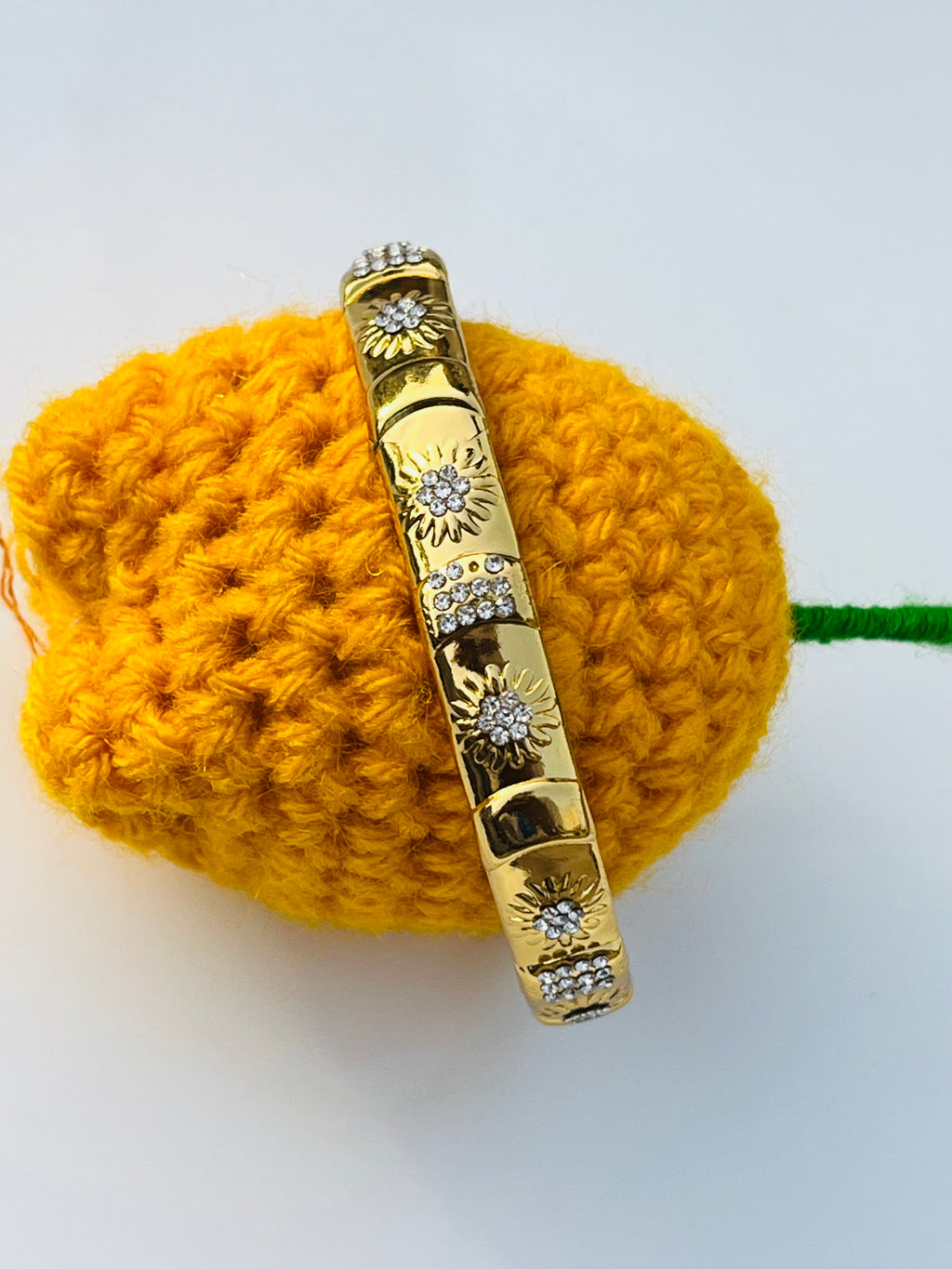 Celestial Gemstone Adjustable Bangle