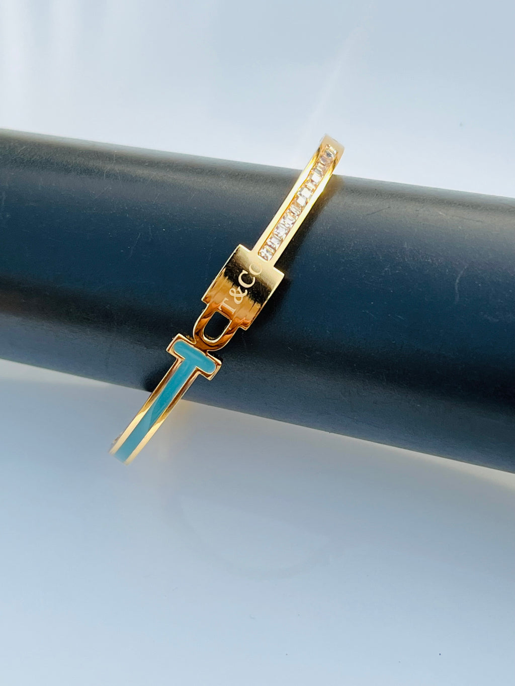 Azure Royale Crystal Bangles