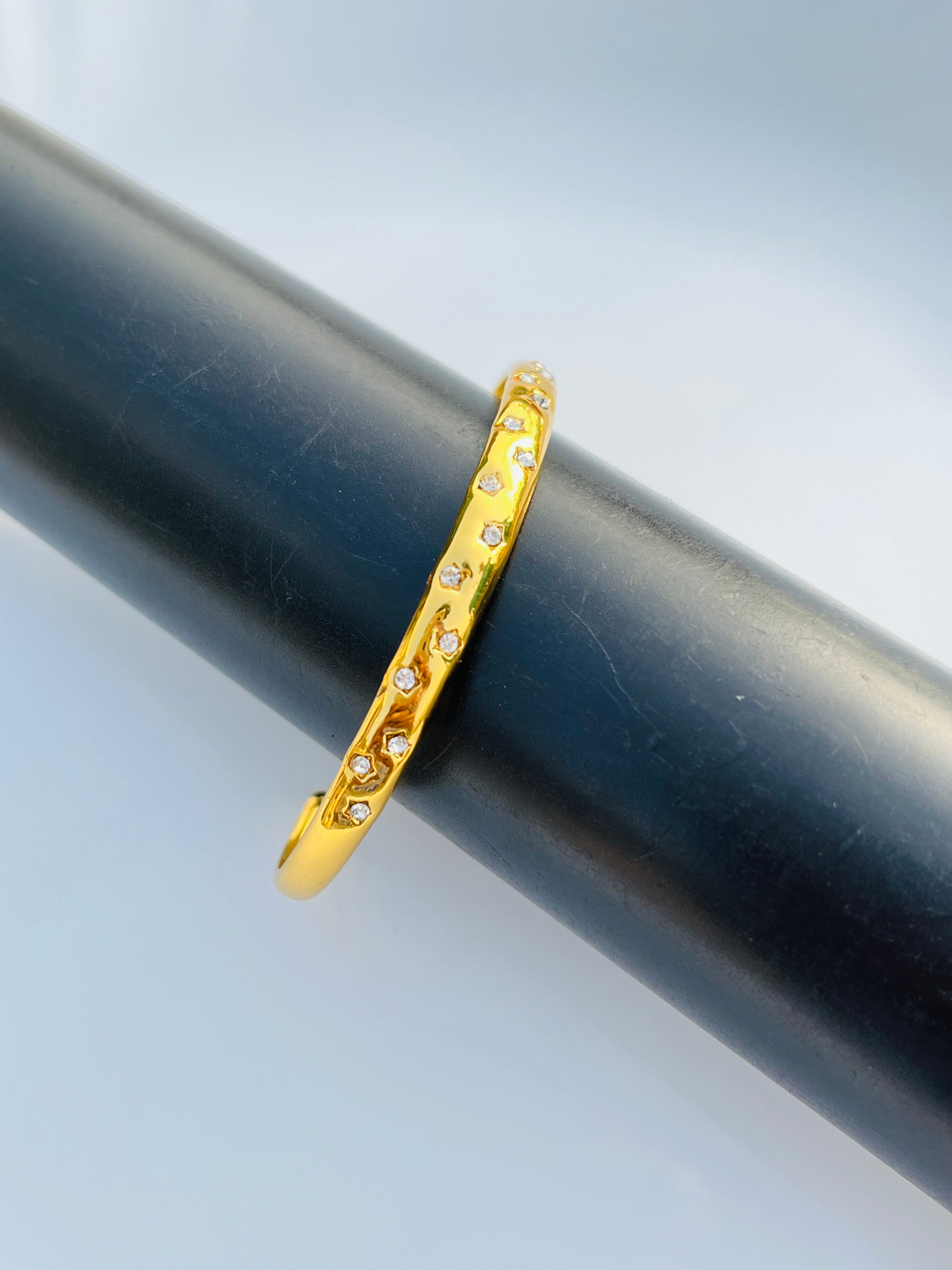 Starry Night Gold Cuff Adjustable Bangles