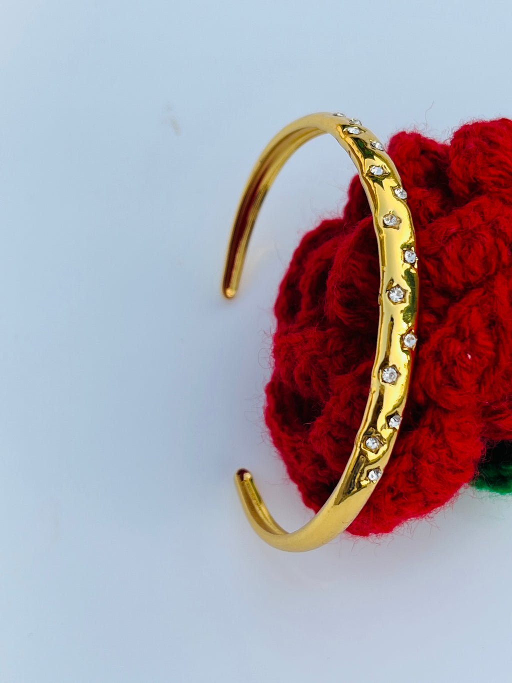 Starry Night Gold Cuff Adjustable Bangles