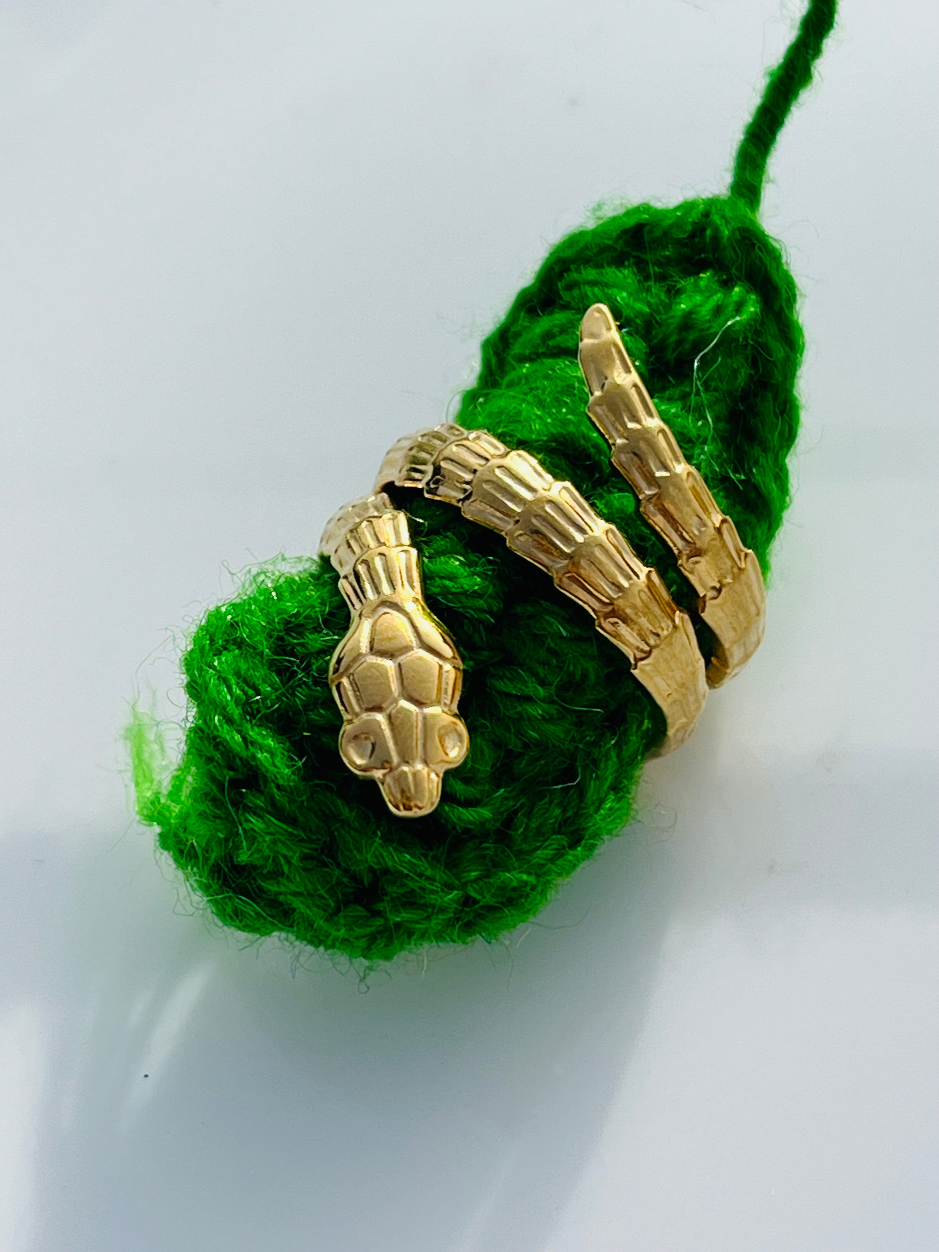 Trending Snake Adjustable Ring