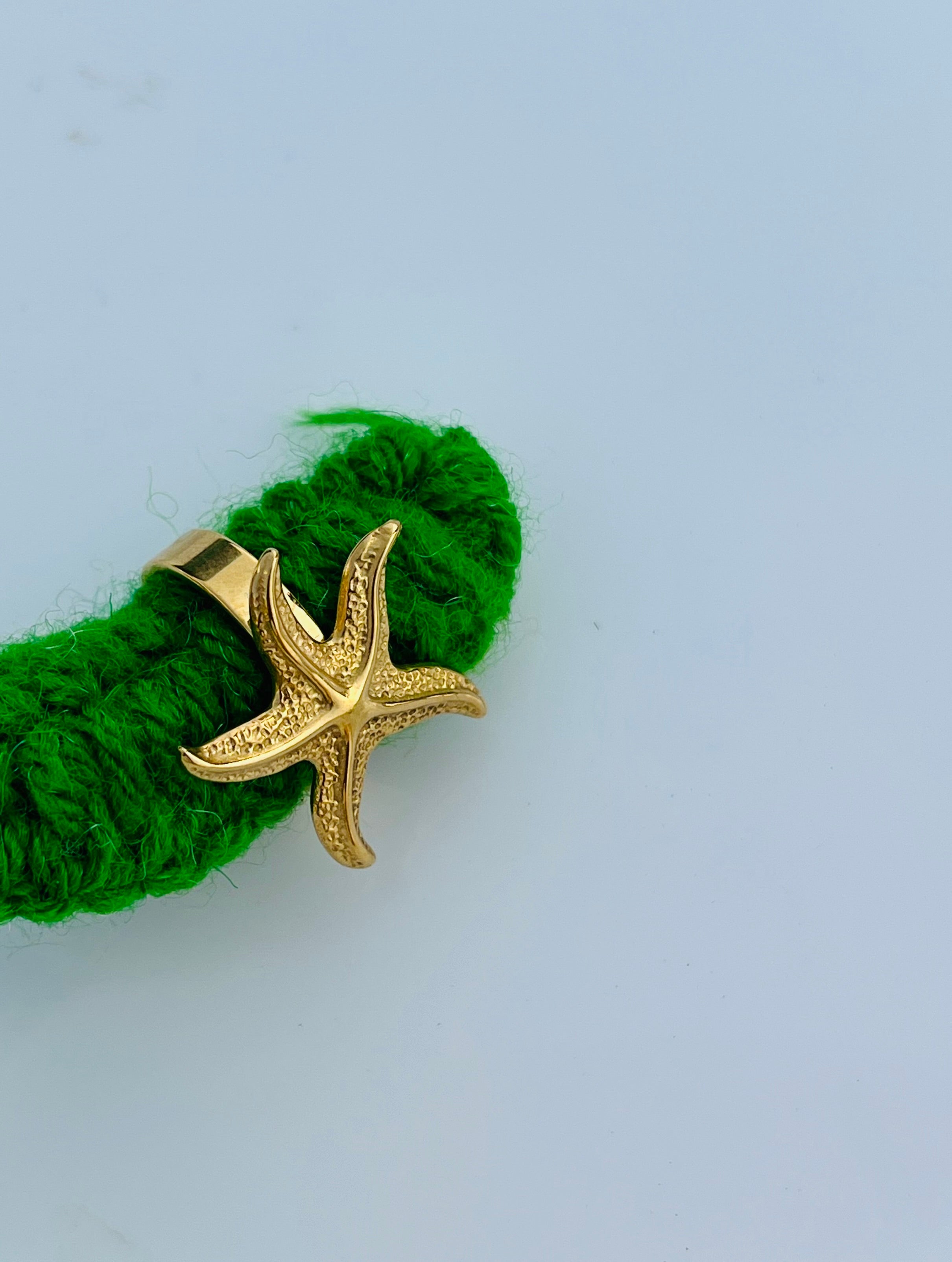 Shell Star Adjustbale Ring