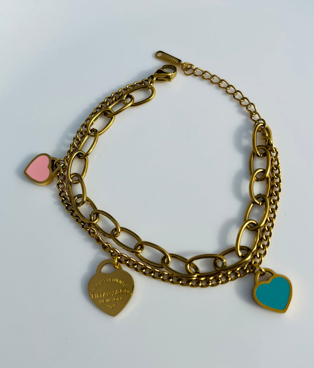 Double chain for thin wrist