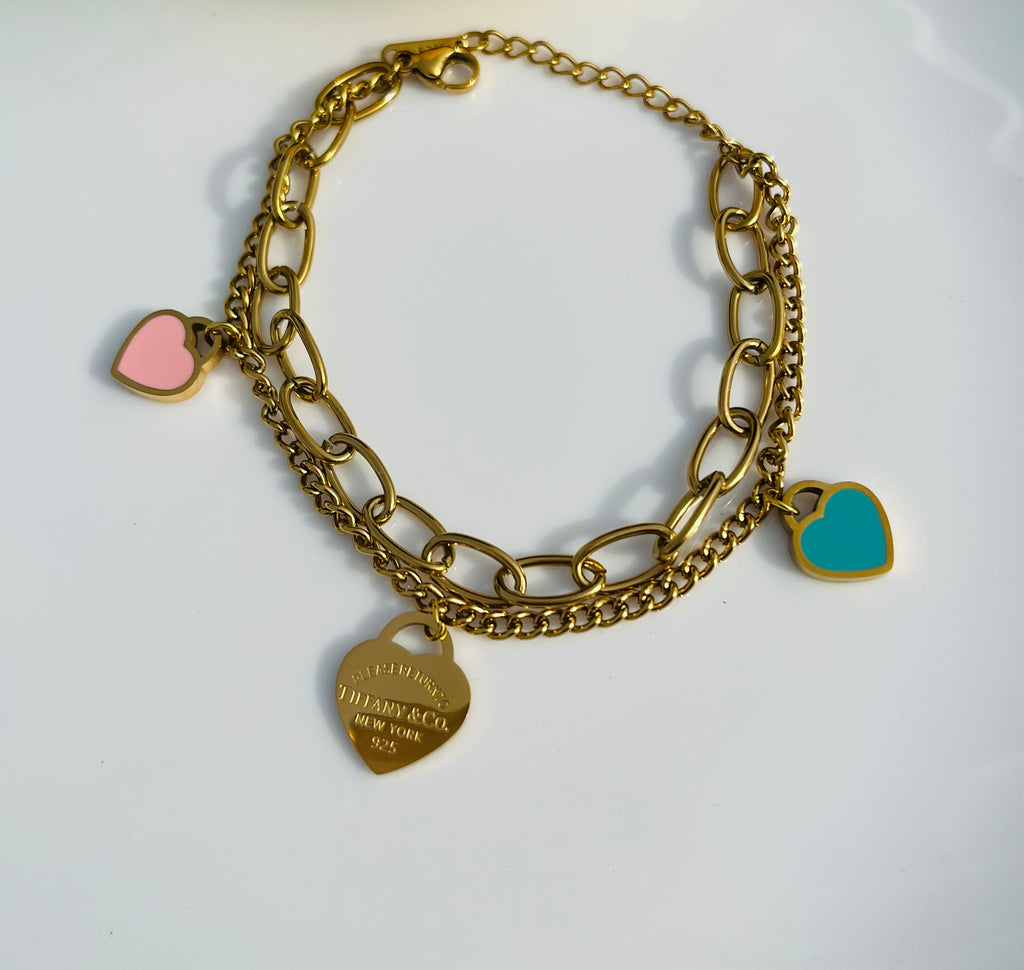 Double chain for thin wrist