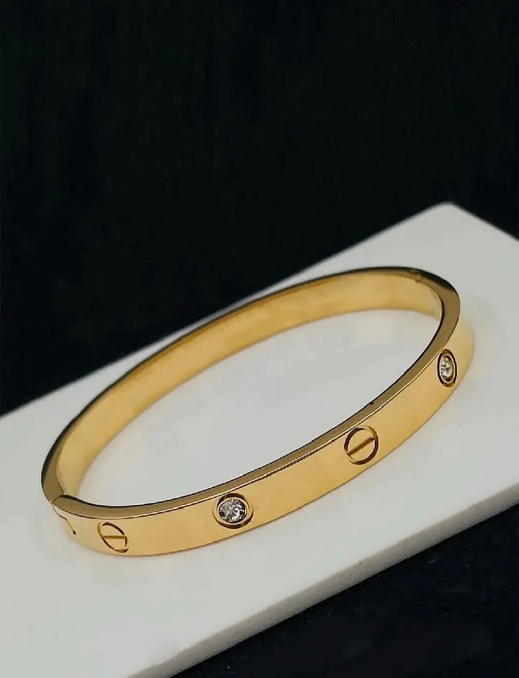 Luxury Crystal Studded Love Cartier