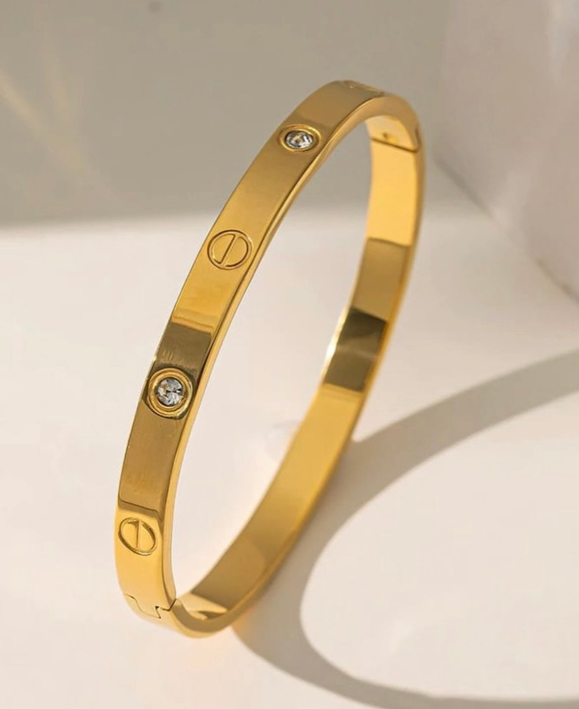 Luxury Crystal Studded Love Cartier