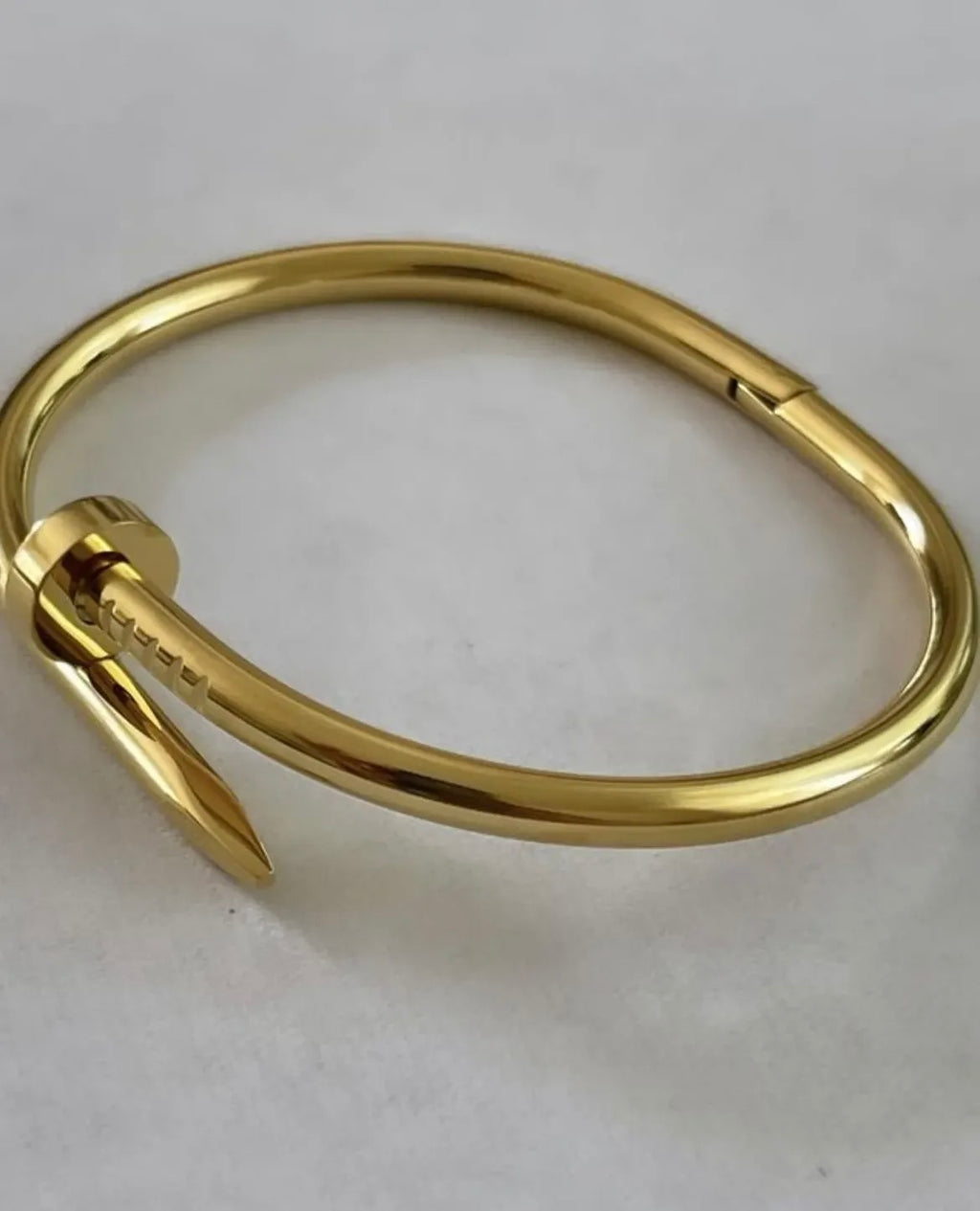 Iconic Gold Nail Bangle