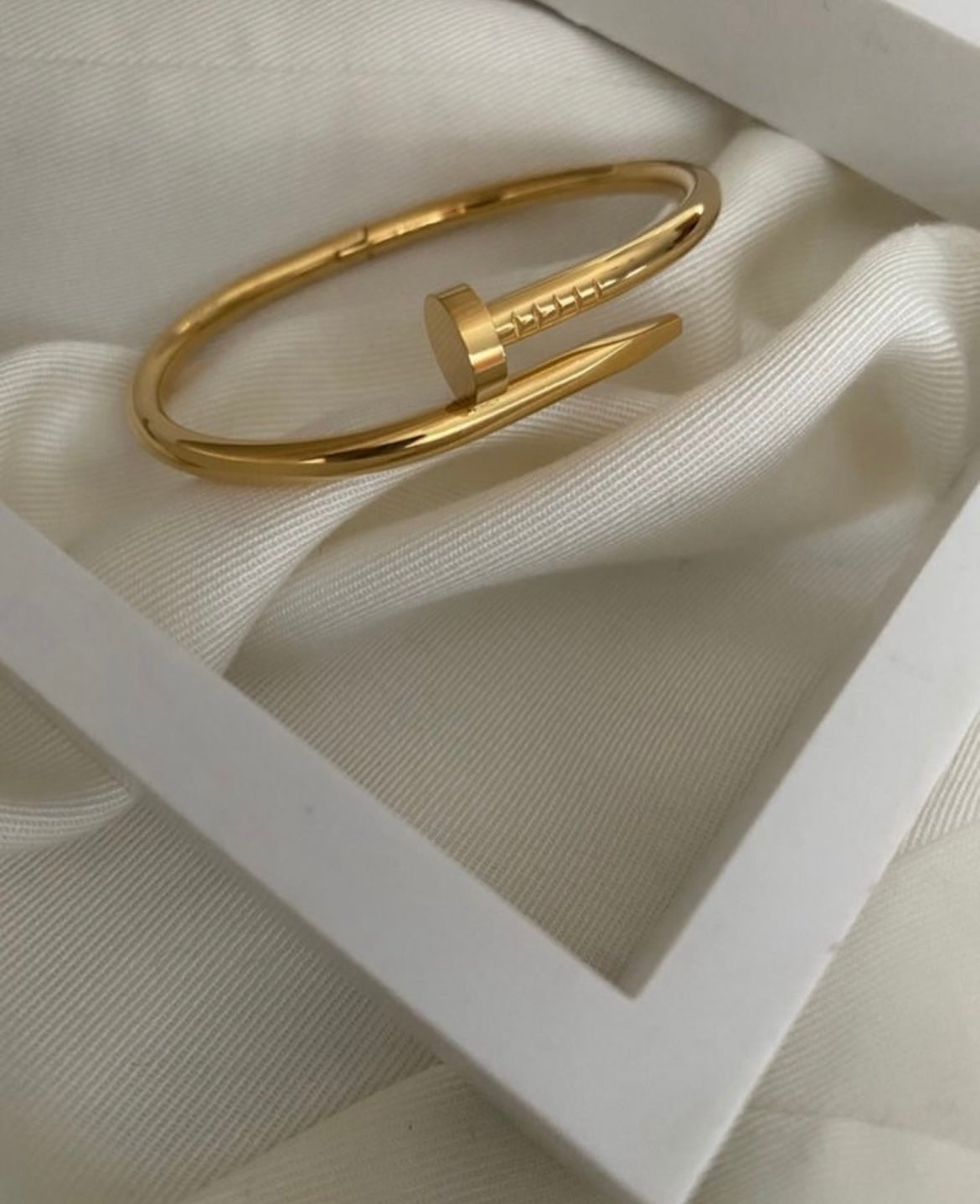 Iconic Gold Nail Bangle