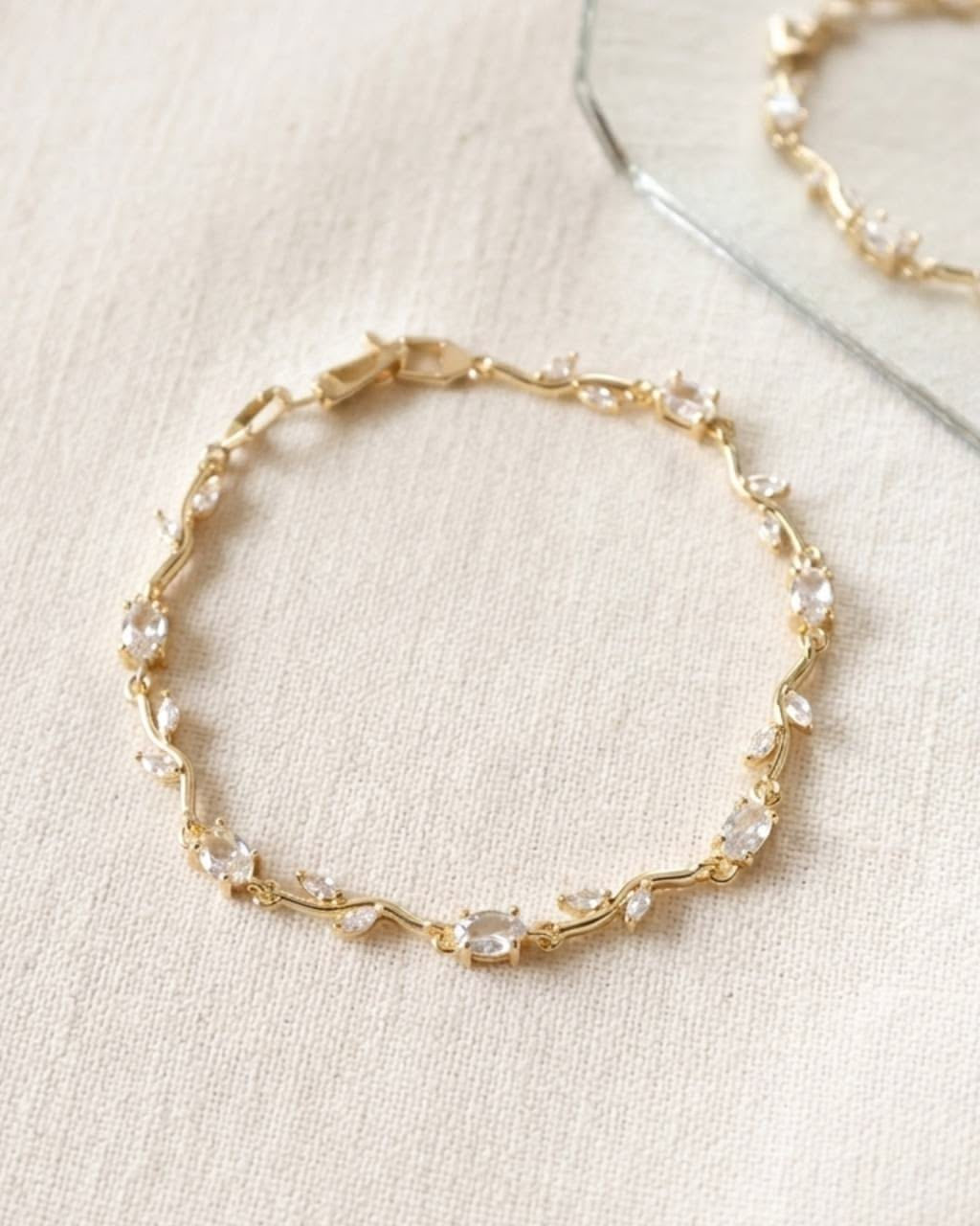 Crystal Tulip Bracelet