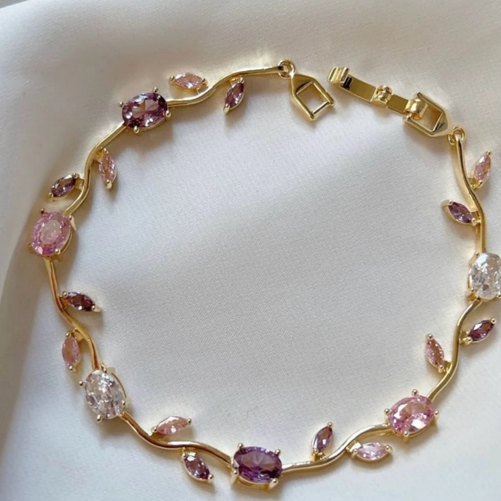 Premium Rapunzel Tulip Bracelet (Pink-Purple)