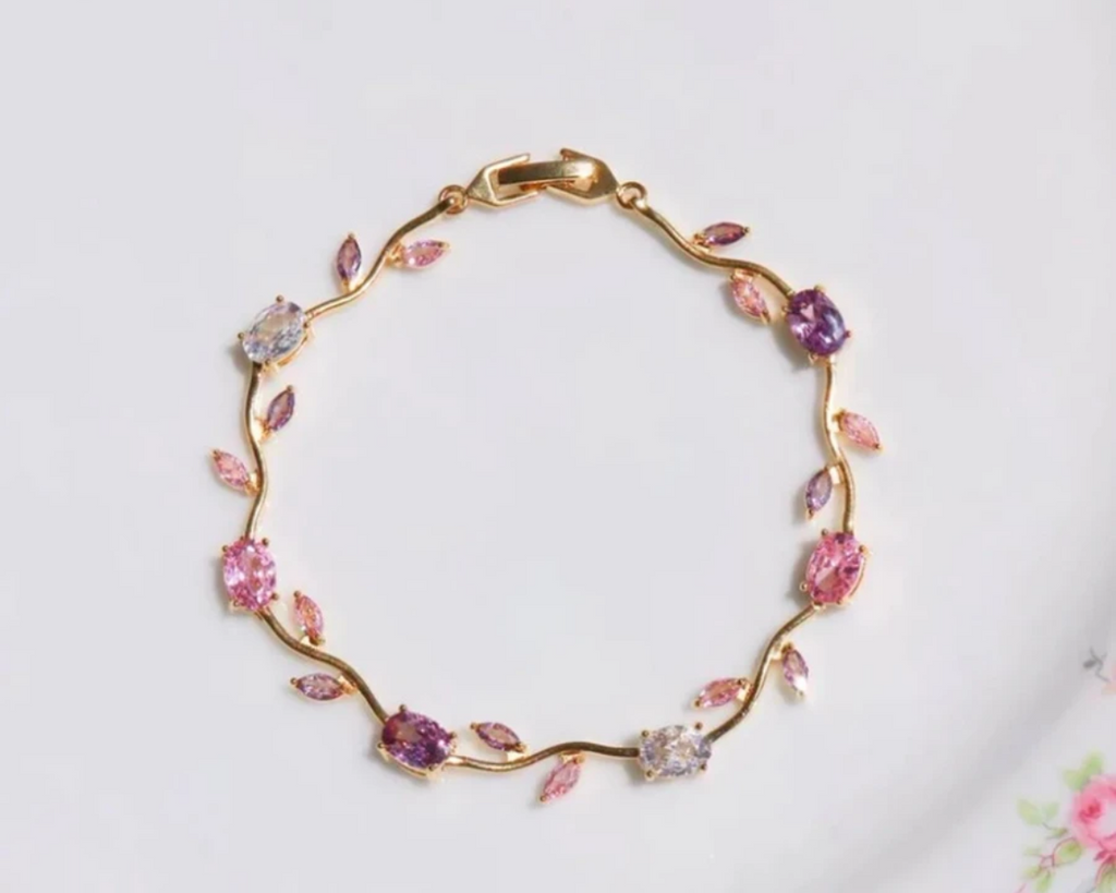 Premium Rapunzel Tulip Bracelet (Pink-Purple)