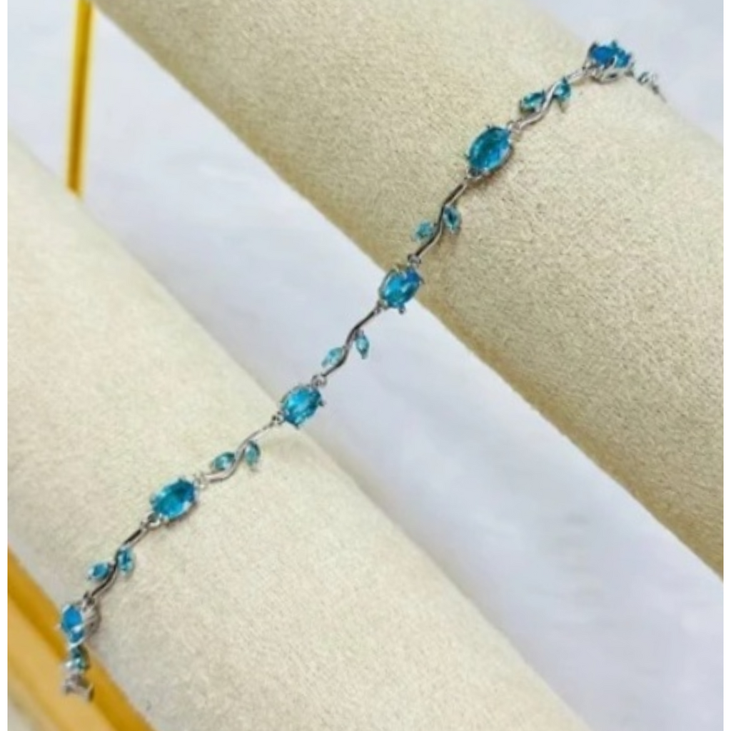 Mermaid Silver Plated Tulip Bracelet