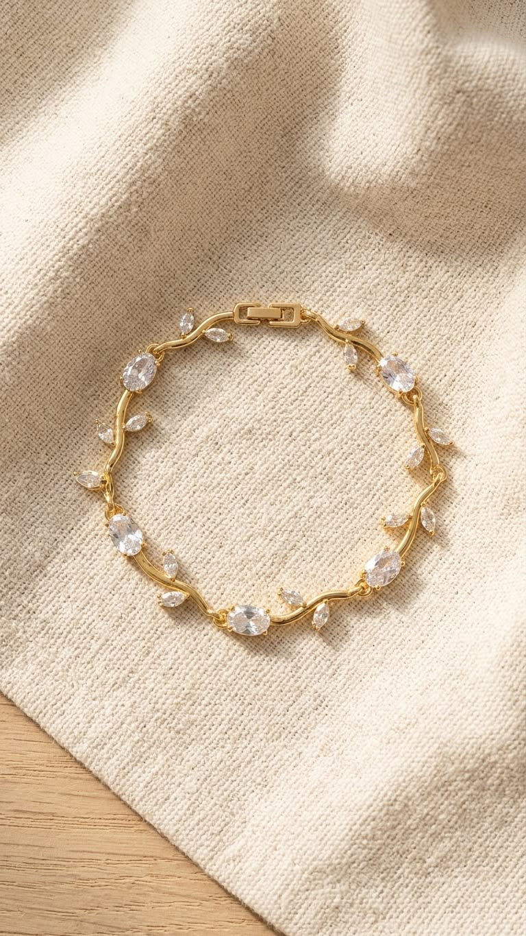 Crystal Tulip Bracelet