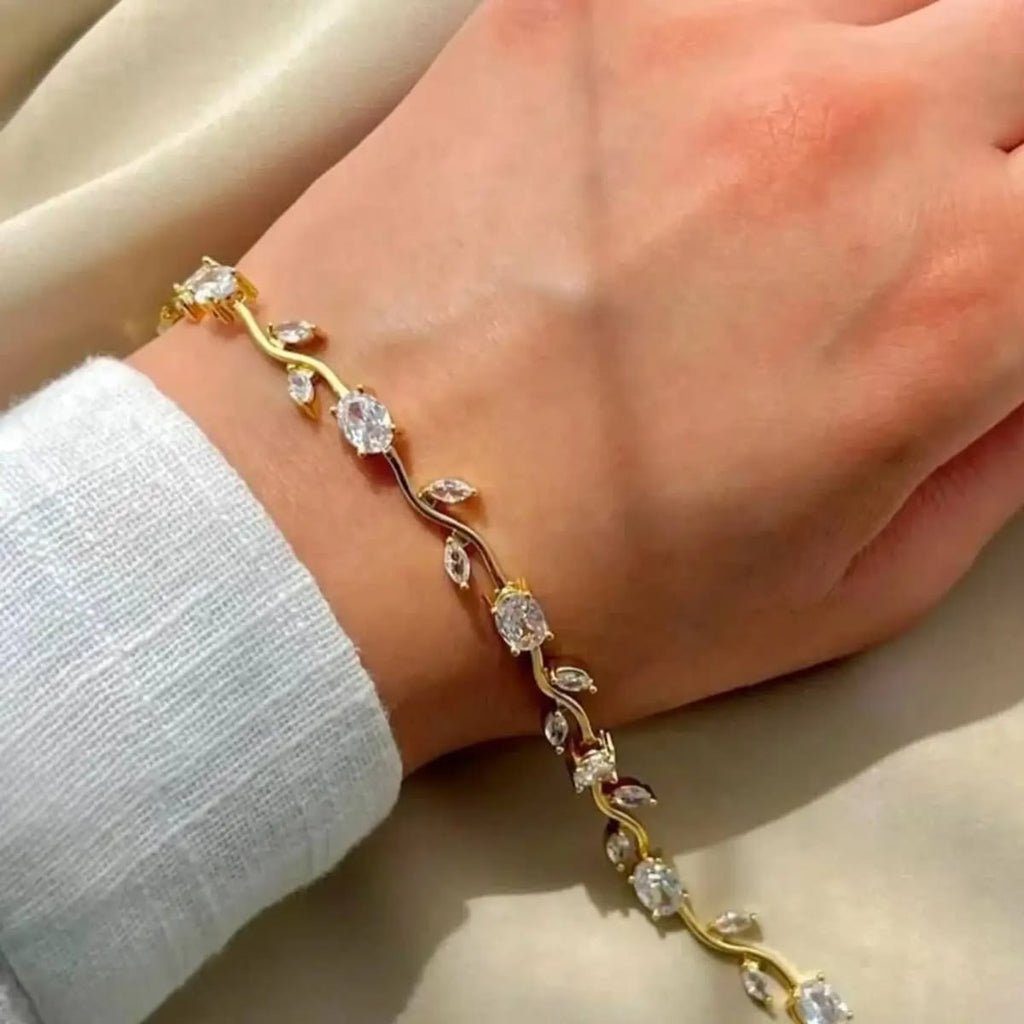 Crystal Tulip Bracelet