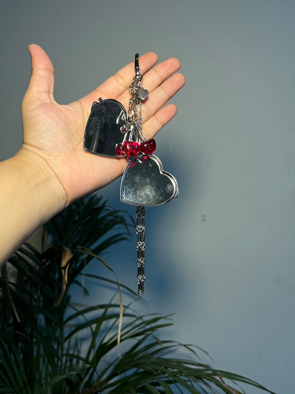 Lipstic holder charm / key chain
