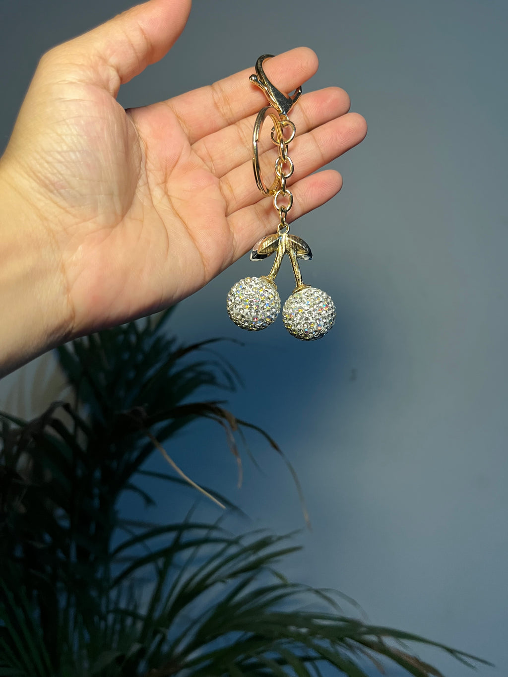Cherry bag charm