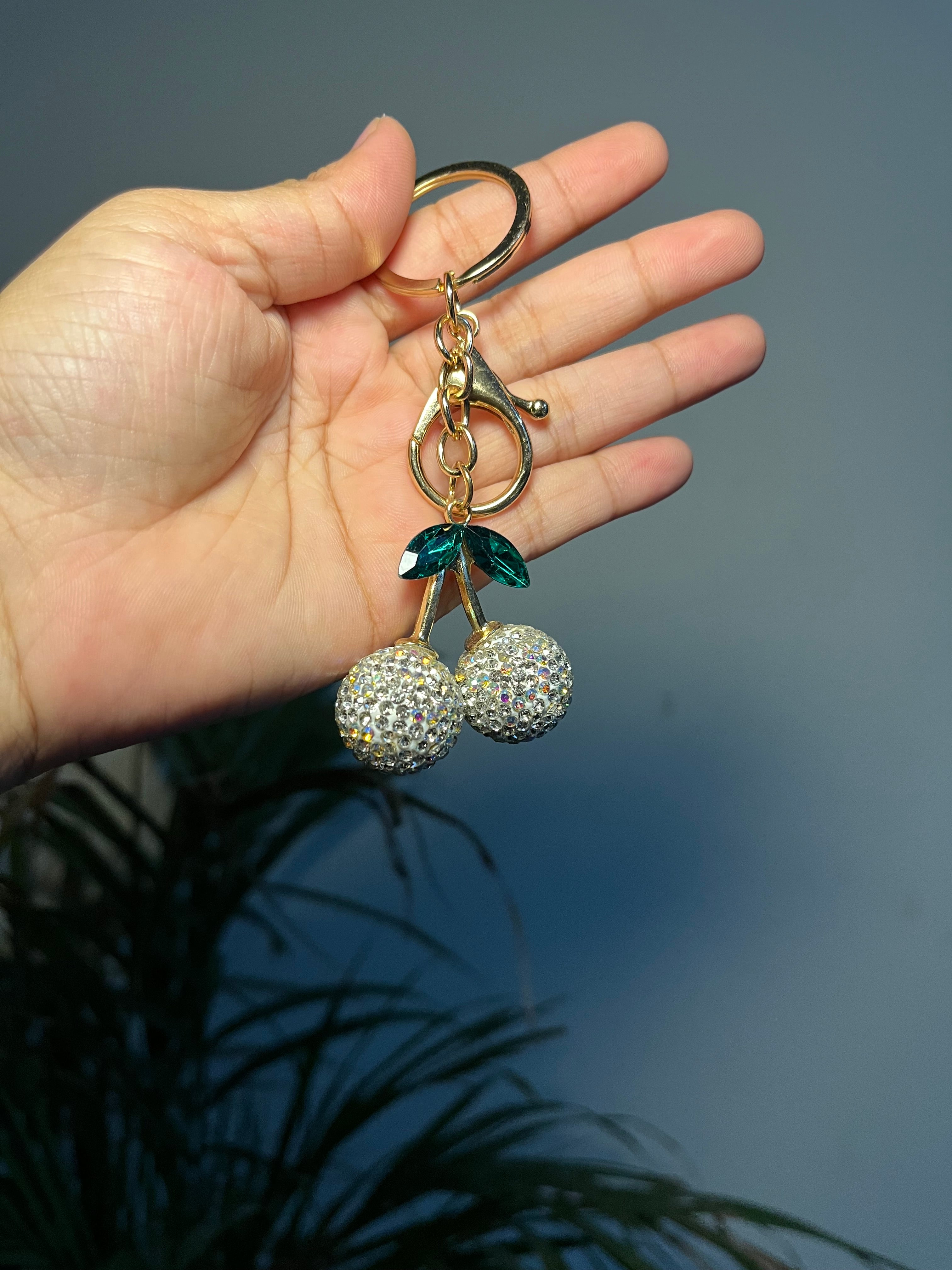 Cherry bag charm