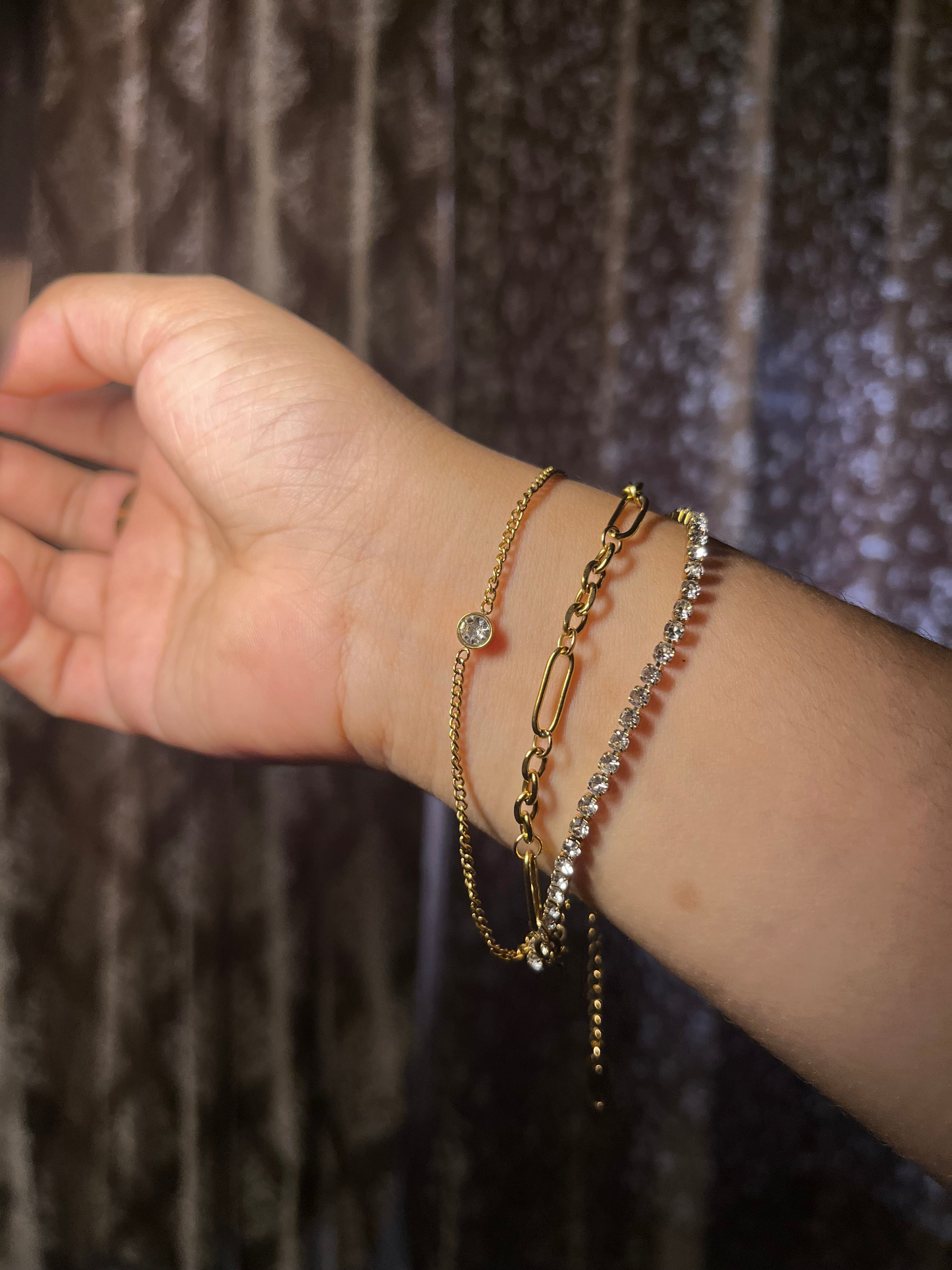 Luxe Trio Layer Bracelet