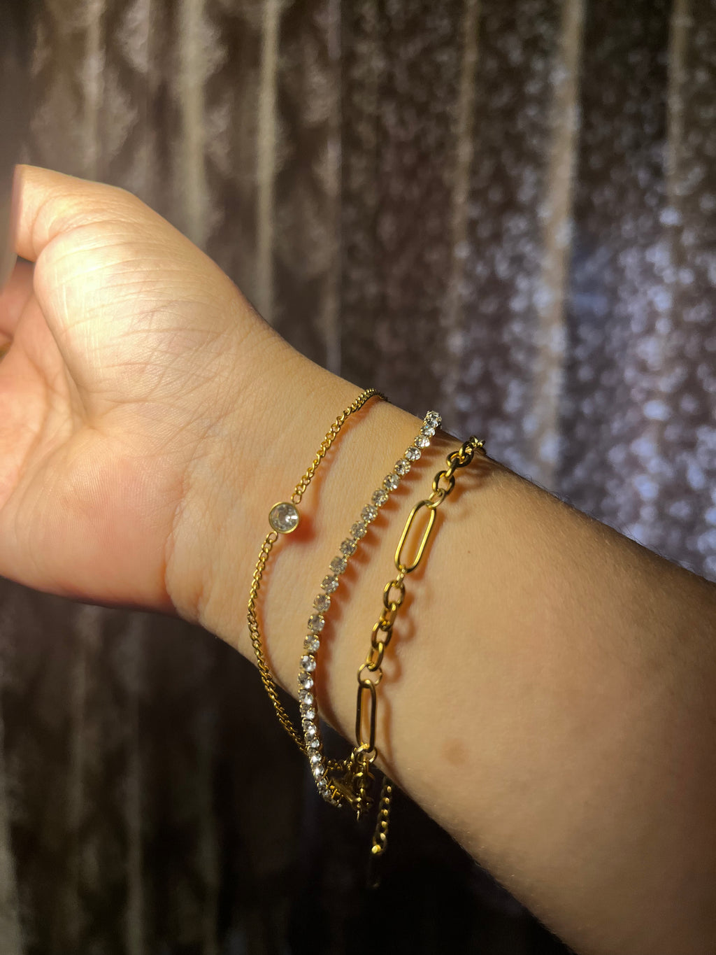 Luxe Trio Layer Bracelet
