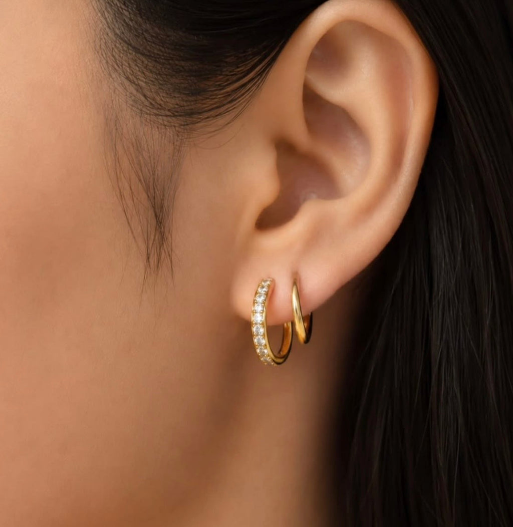Double twisted earing