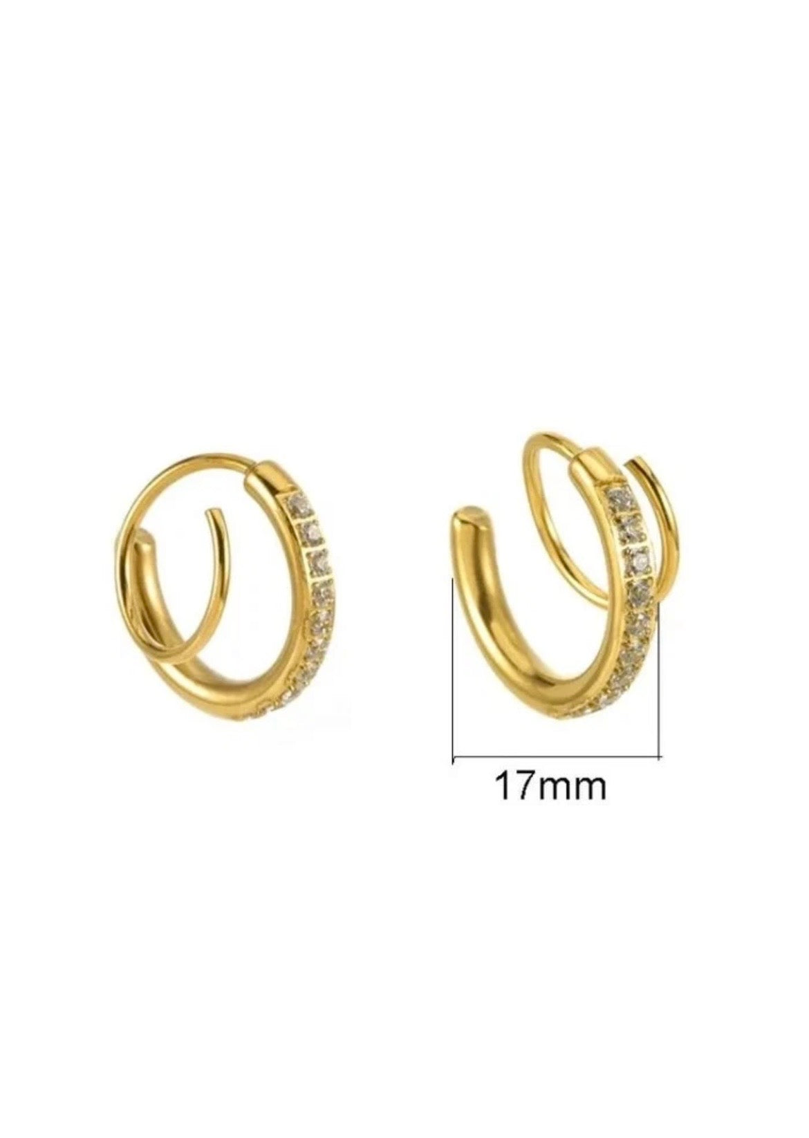 Double twisted earing