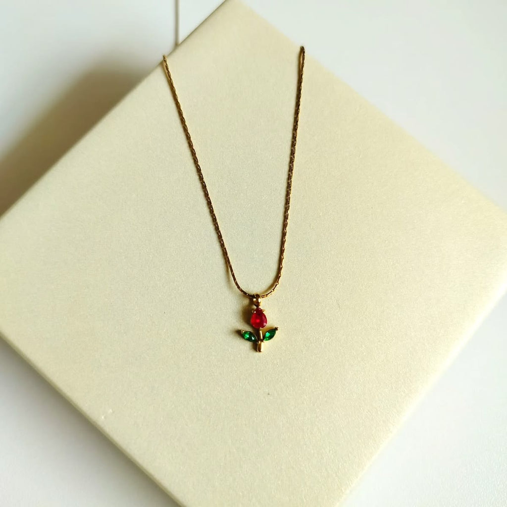 Dainty tulip pendent