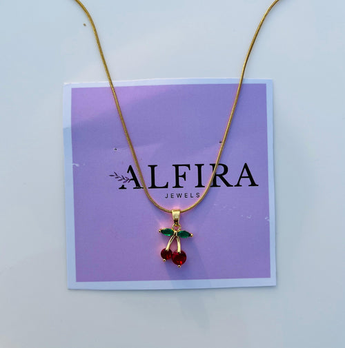 Cherry Charm Necklace