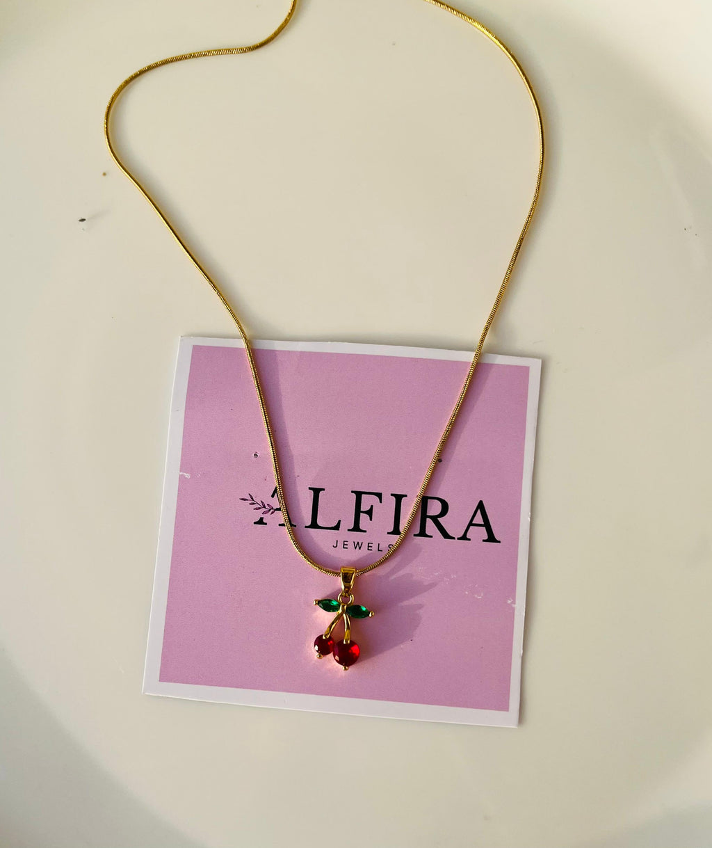 Cherry Charm Necklace