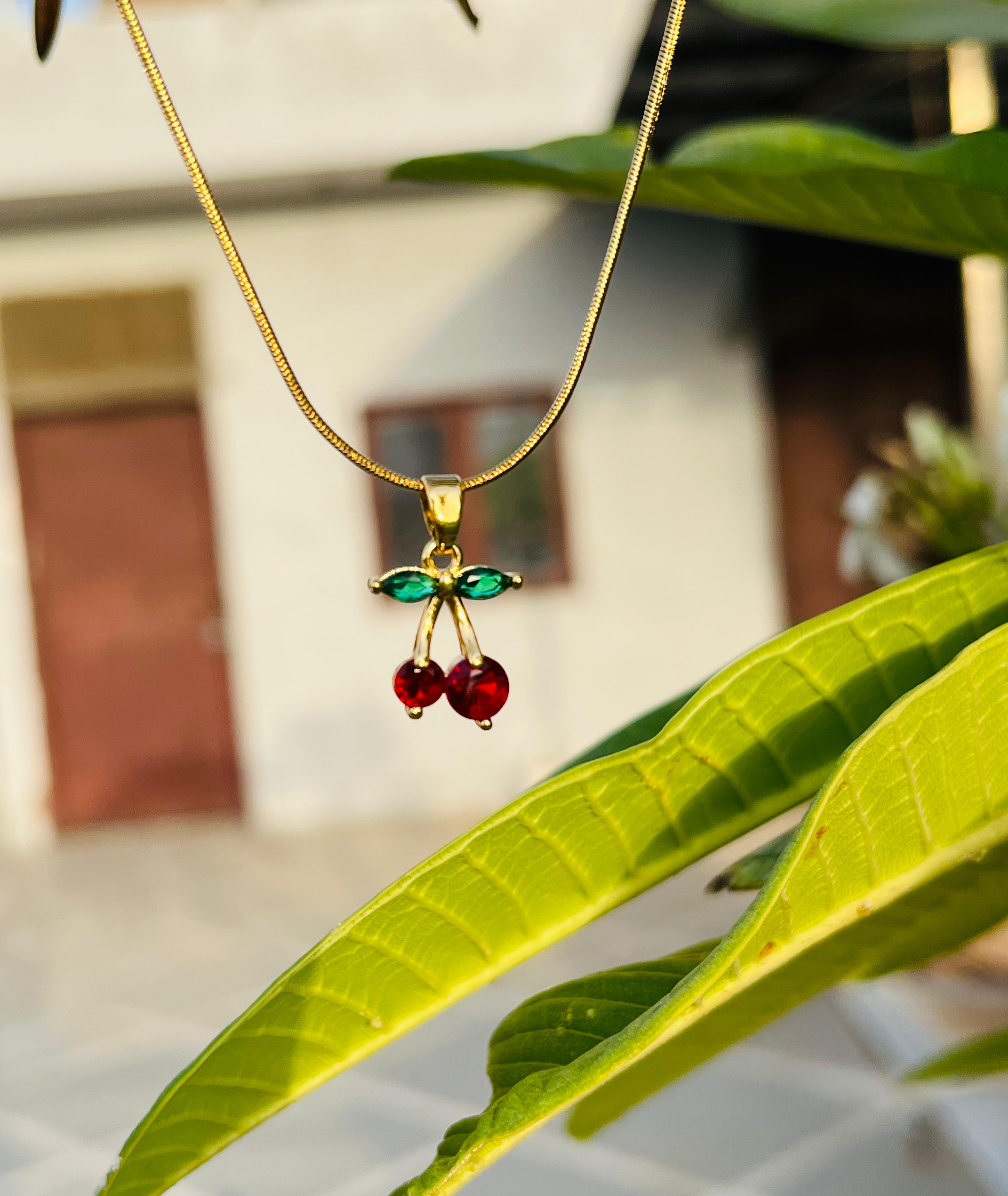 Cherry Charm Necklace
