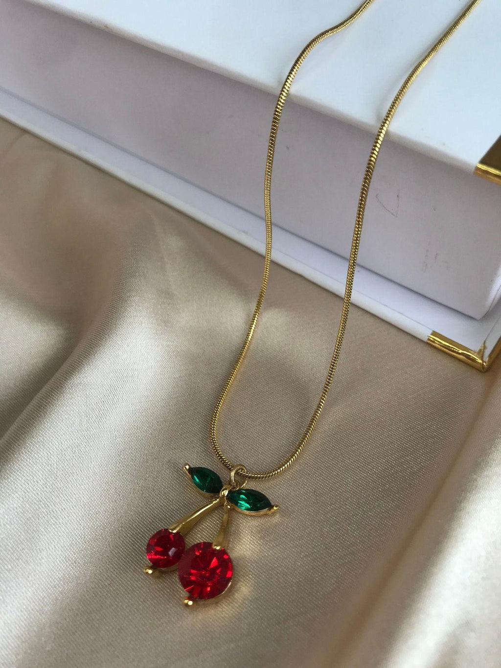 Cherry Charm Necklace