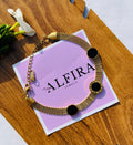 Gold-Plated Mesh Chain Bracelet