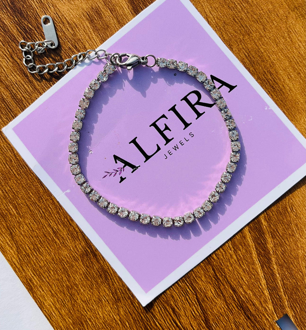 Solitaire Tennis Bracelet