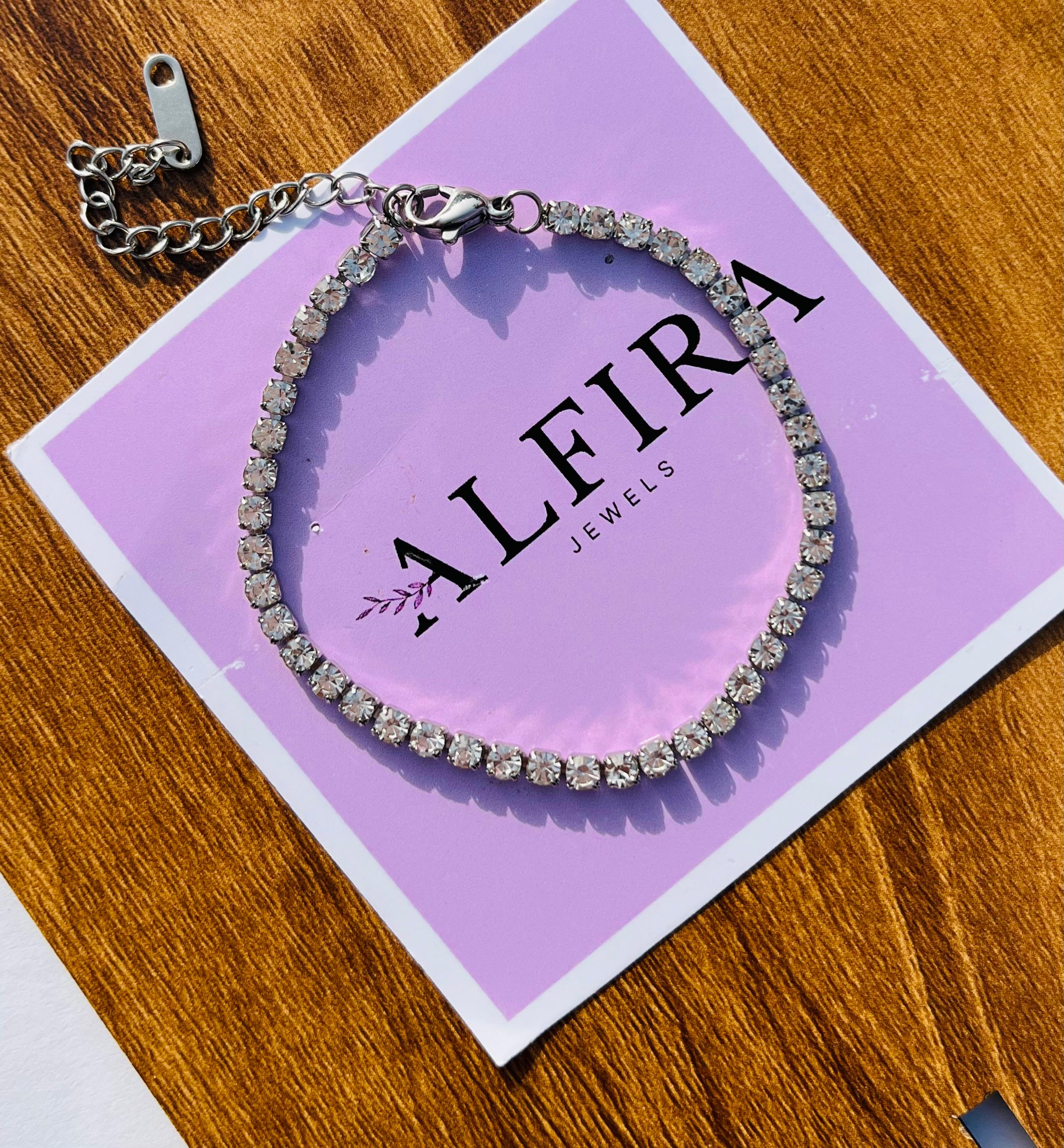 Solitaire Tennis Bracelet