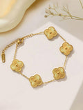 Royal Gold Clover Bracelet