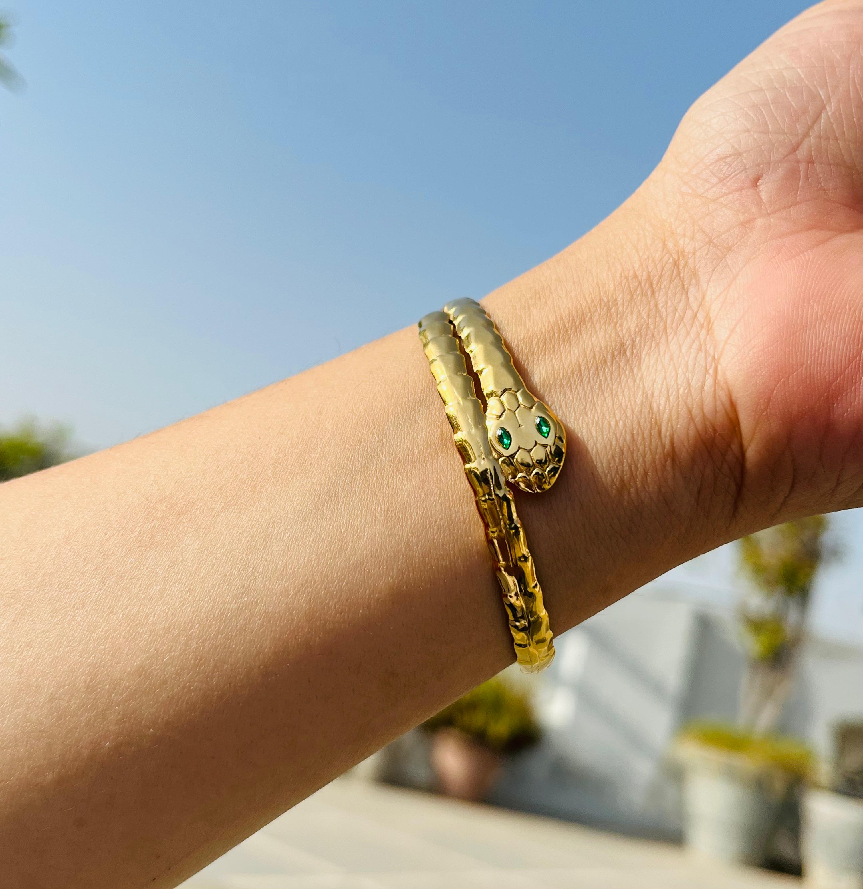 Adjustable Serpenti Bracelet