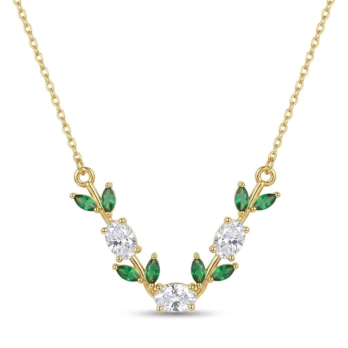 White Green Tulip Bracelet